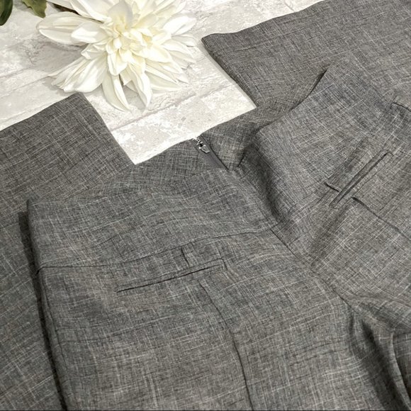 Suzy Shier Patterned Gray Dress Pants - Picture 2 of 11